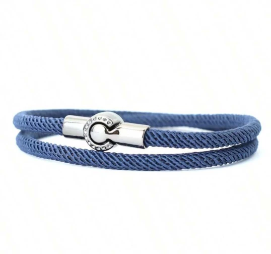 Navy Blue Rope Bracelet
