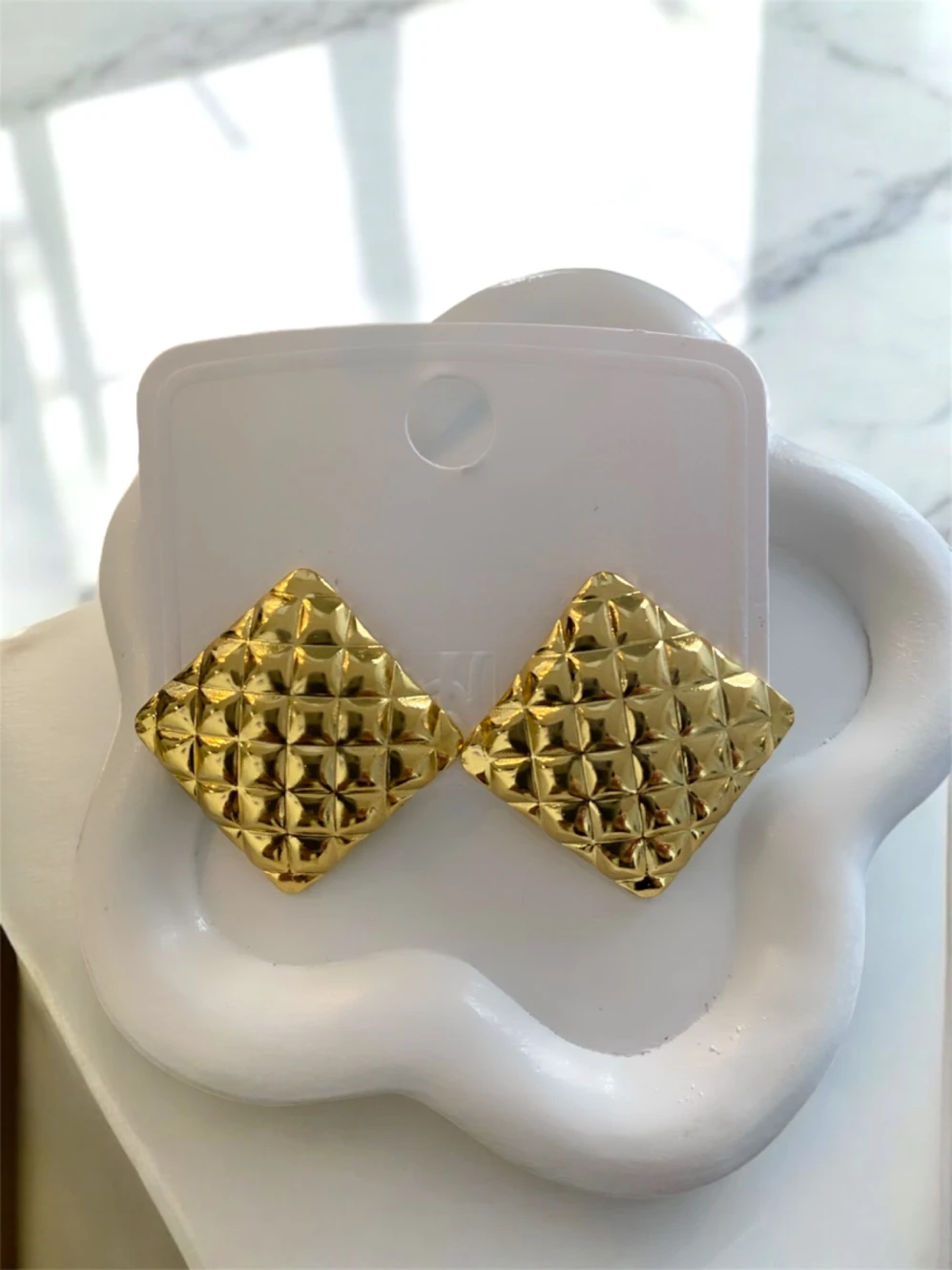 Golden Grid Studs