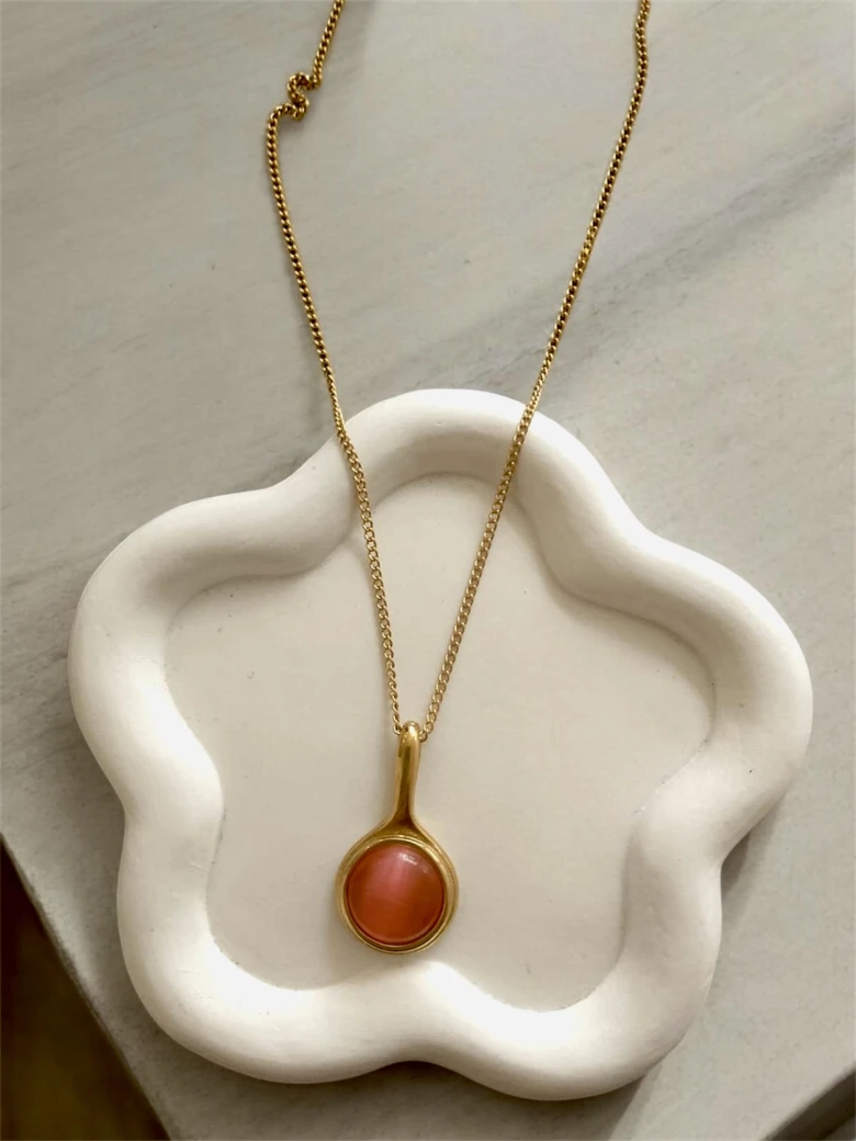 Blush Spoon Pendant