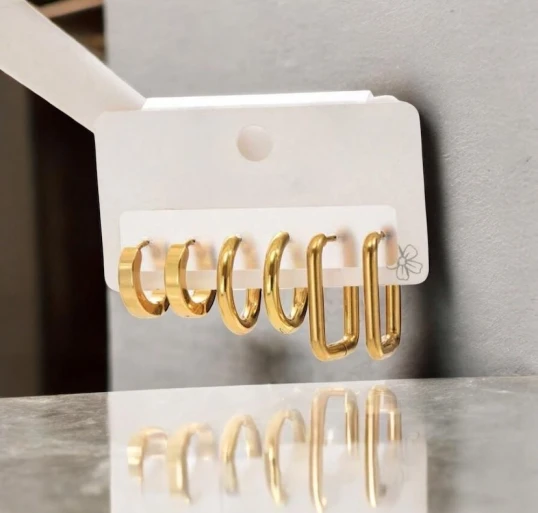 Golden Essentials Hoops