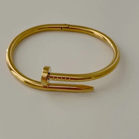Nail Cuff Bangle