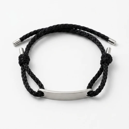 Black Cord Bracelet