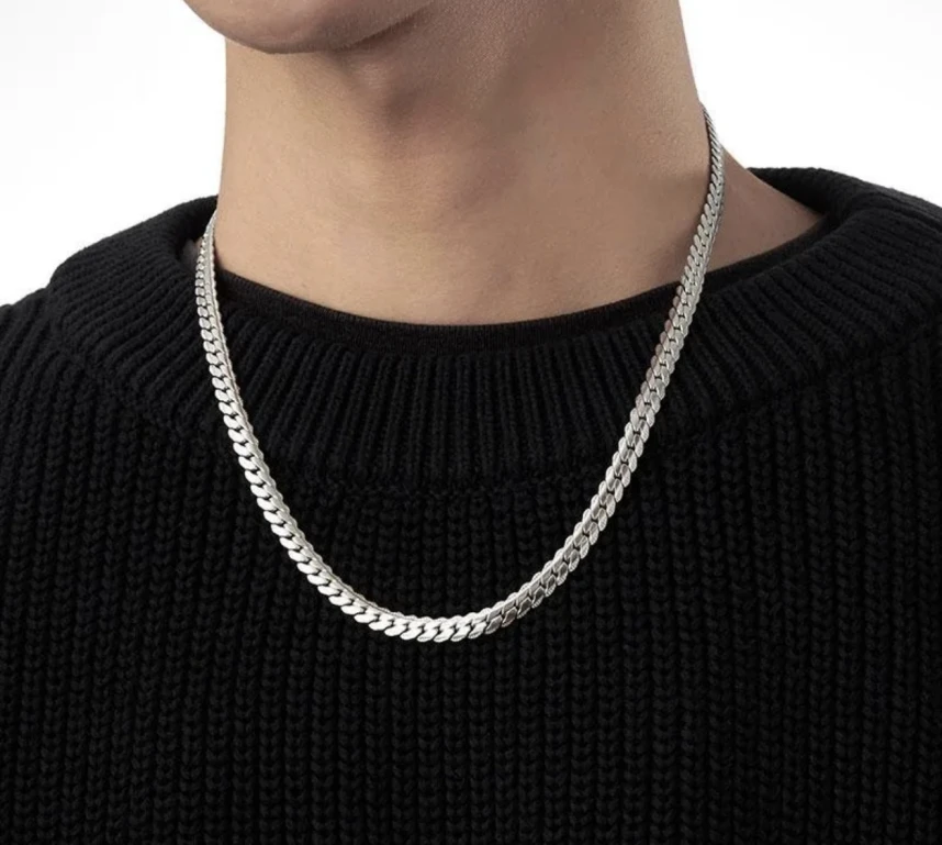Silver Cuban Chain