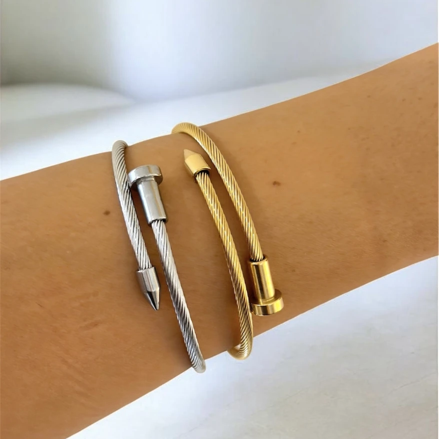 Twisted Nail Cuff